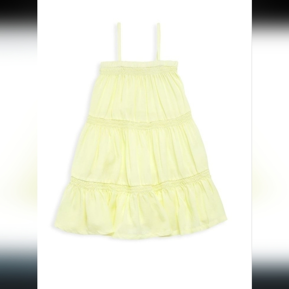 Bella Dahl Summer Lime Girls Dress Size 12